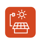 
Ícono de energía renovable. CAMECA Programa de eficiencia energética para el sector turístico
